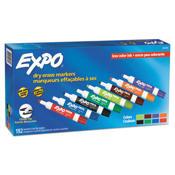 EXPO® Low-odor Dry Erase Marker Office Value Pack, Extra-fine Needle Tip, Assorted Colors, 36-pack freeshipping - TVN Wholesale